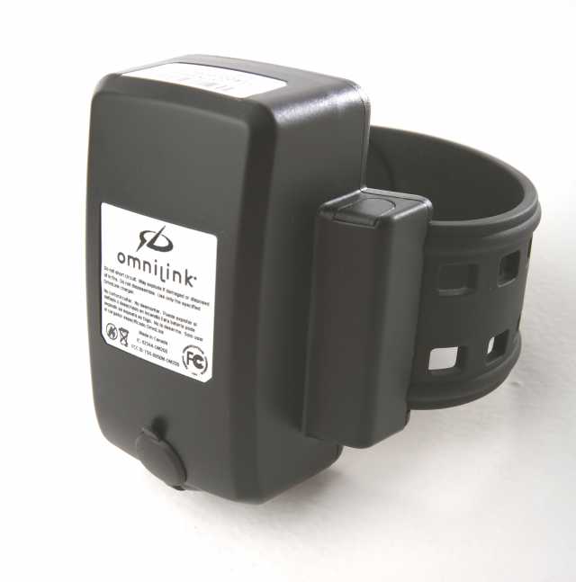 Omnilink criminal offender tracking device (ankle bracelet)